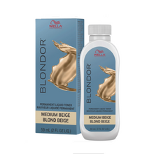 Load image into Gallery viewer, Wella Blondor Permanent Liquid Toner 2oz