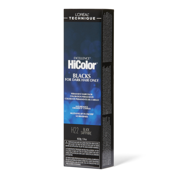 L'Oreal HiColor Blacks for Dark Hair Only 1.74oz – HAIRKOLOR